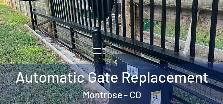  Automatic Gate Replacement Montrose - CO