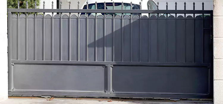 Metal Driveway Gate Installation Montrose