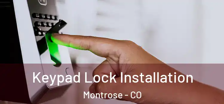  Keypad Lock Installation Montrose - CO