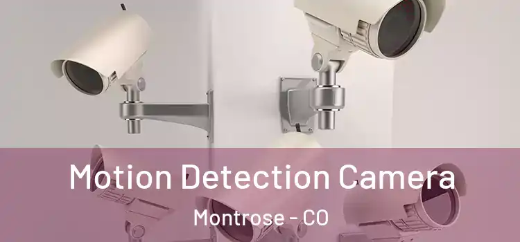  Motion Detection Camera Montrose - CO