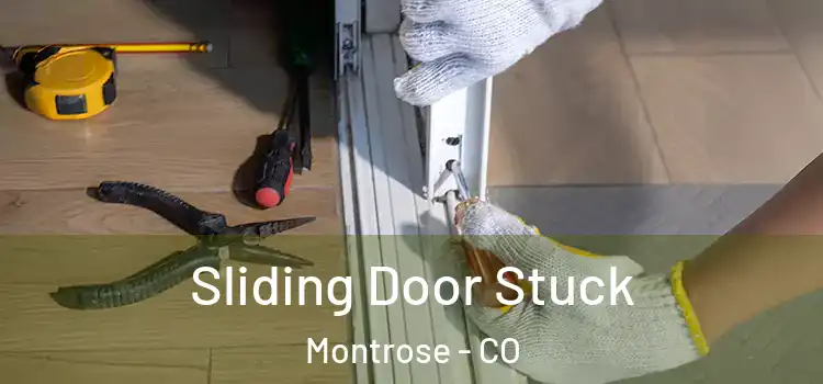  Sliding Door Stuck Montrose - CO