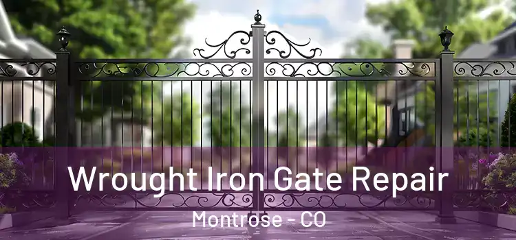  Wrought Iron Gate Repair Montrose - CO